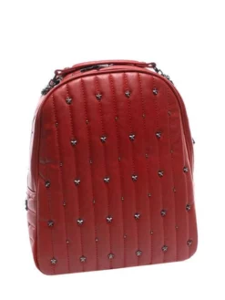 YNOT STARS Zaino Con Borchiette 9 YNOT STARS Zaino Con Borchiette -borsa alla moda negozio ynot stars zaino con borchiette rosso 8059392127569 4