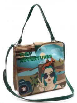 YNOT WAY Borsa A Spalla -borsa alla moda negozio ynot way borsa a spalla green 8059392092409 3