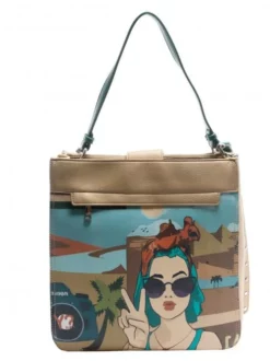 YNOT WAY Borsa A Spalla -borsa alla moda negozio ynot way borsa a spalla green 8059392092409 4