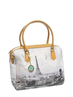 YNOT YESBAG Borsa A Bauletto, Con Tracolla 7 YNOT YESBAG Borsa A Bauletto, Con Tracolla -borsa alla moda negozio ynot yesbag borsa a bauletto con tracolla ciel de paris 8059392139166 3