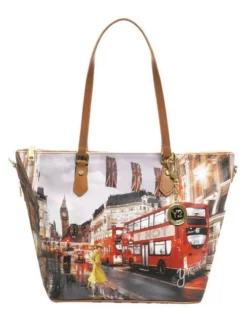 YNOT YESBAG Borsa A Spalla Con Tracolla