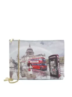 YNOT YESBAG Pochette Con Catenella 8 YNOT YESBAG Pochette Con Catenella -borsa alla moda negozio ynot yesbag pochette con catenella london rainbow 8059392184012 3