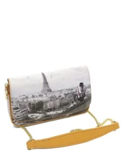 YNOT YESBAG Portafoglio / Pochette Con Tracolla -borsa alla moda negozio ynot yesbag portafoglio pochette con tracolla ciel de paris 8059392139463 2