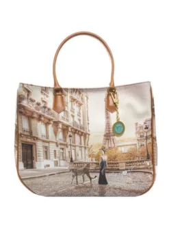 YNOT YESBAG Tote Bag Capiente -borsa alla moda negozio ynot yesbag tote bag capiente sauvage 8059392138756 4